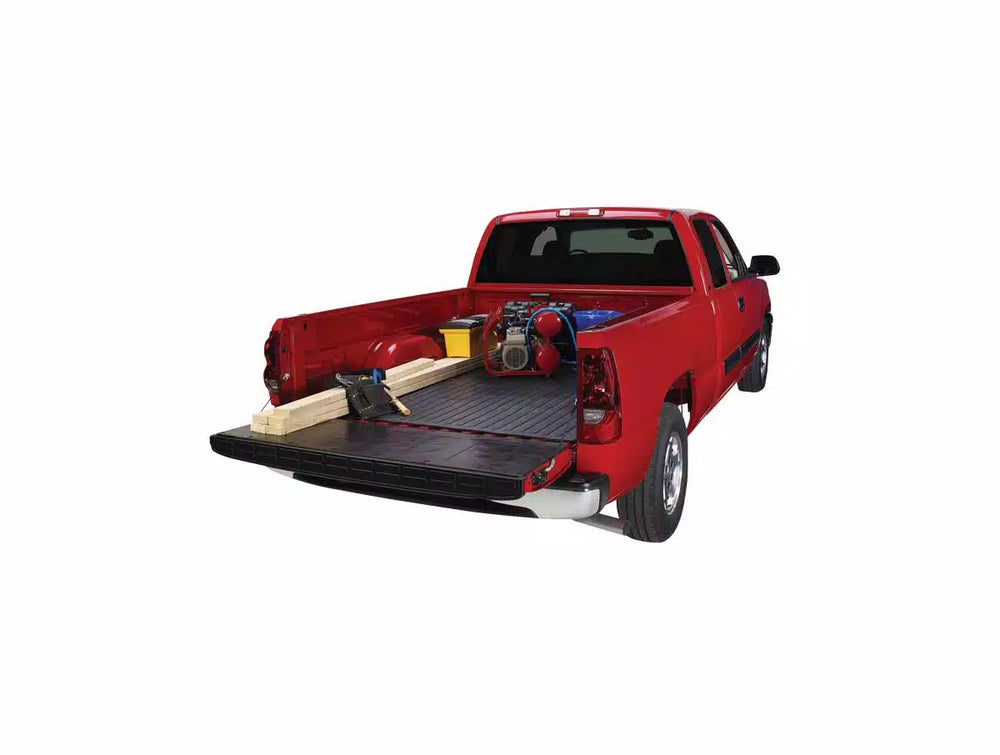72IN ALUMINUM SINGLE LID CROSSOVER TOOLBOX PULL HANDLE LOW PROFILE MATTE BLACK