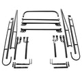 STEEL TRUCK RACK 1000LB/PATENTED ADJUSTABLE CLAMPING SYSTEM FITS ALL TRUCKS
