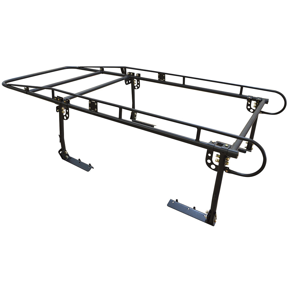 STEEL TRUCK RACK 1000LB/PATENTED ADJUSTABLE CLAMPING SYSTEM FITS ALL TRUCKS