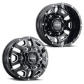 Ultra Wheel black auto part