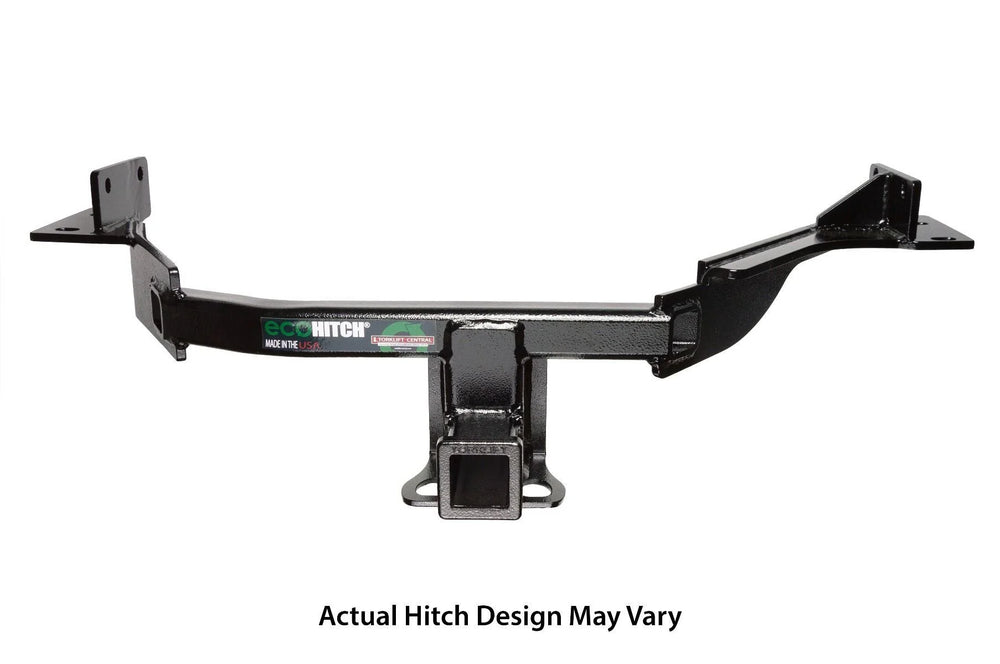 21C POLESTAR 2 STAINLESS STEEL ECOHITCH TRAILER HITCH STEALTH DESIGN 2IN BLACK