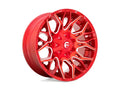 D771 22X10 5X4.5/5.0 GL-RED-MILL -18MM