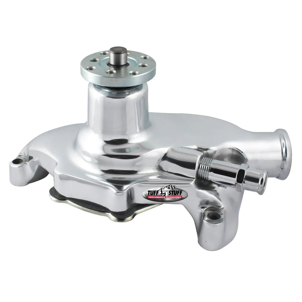 SBC Water Pump Short Smoothie Chrome