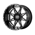 MO993 20X9 5X5.0 G-BLK MILL 18MM