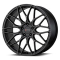 ~(28 lbs. 23X23X11)~ KM713 20X8.5 5X112 PHANTOM BLK 35MM