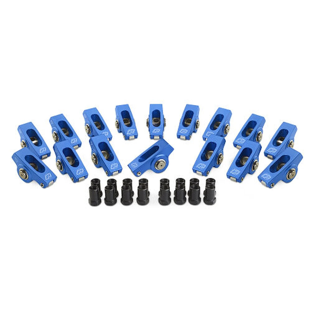 Roller Rocker Arms: Ford; 1.6 Ratio 3/8" Stud