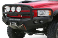 Road Armor 06-08 Dodge 1500 Stealth Front Winch Bumper w/Lonestar Guard - Tex Blk