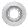 R1 79-03 Blue Bird B6P042 School Bus (Disc Brakes) Fr Right/Rr Right Slotted Black Brake Rotor