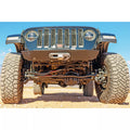 Currectlync JL/JT High Steer Kit for Ram Assist Incl Knuckles Drag Link Tie Rod Trac Bar Reloc/Ram Mount Axle Bracket Ram Assist Tie Rod Clamp