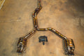 Audi C7 RS6,RS7 4.0L Catback Grade 5 Titanium  Reuses OEM Tips