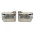 Aluminum Front Half Doors for Jeep JL/JLU/JT with Universal Mirror Bracket