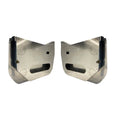 Aluminum Front Half Doors for Jeep JL/JLU/JT with Universal Mirror Bracket