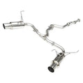 Invidia 08+ Subaru WRX/STI 4dr N1 Twin Outlet Single Layer Tip SS Cat-Back Exhaust