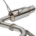 Invidia 08+ Subaru WRX/STI 4dr N1 Twin Outlet Single Layer Tip SS Cat-Back Exhaust