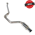Remark 08-14 Subaru WRX / STI Hatch Cat-Back Exhaust R1 Spec Single Exit Titanium