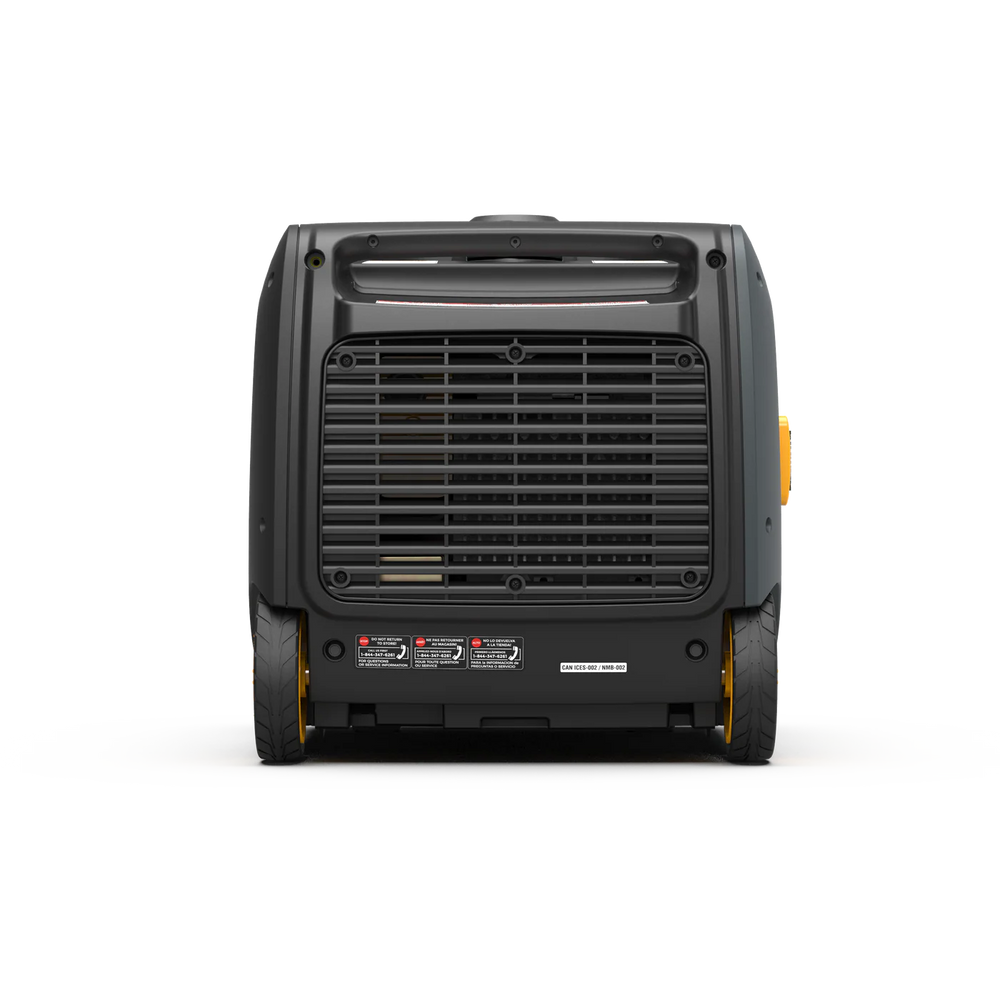 W03381 INVERTER 3650/3300W RECOIL START GASOLINE POWERED PARALLEL READY PORTABLE GENERATOR