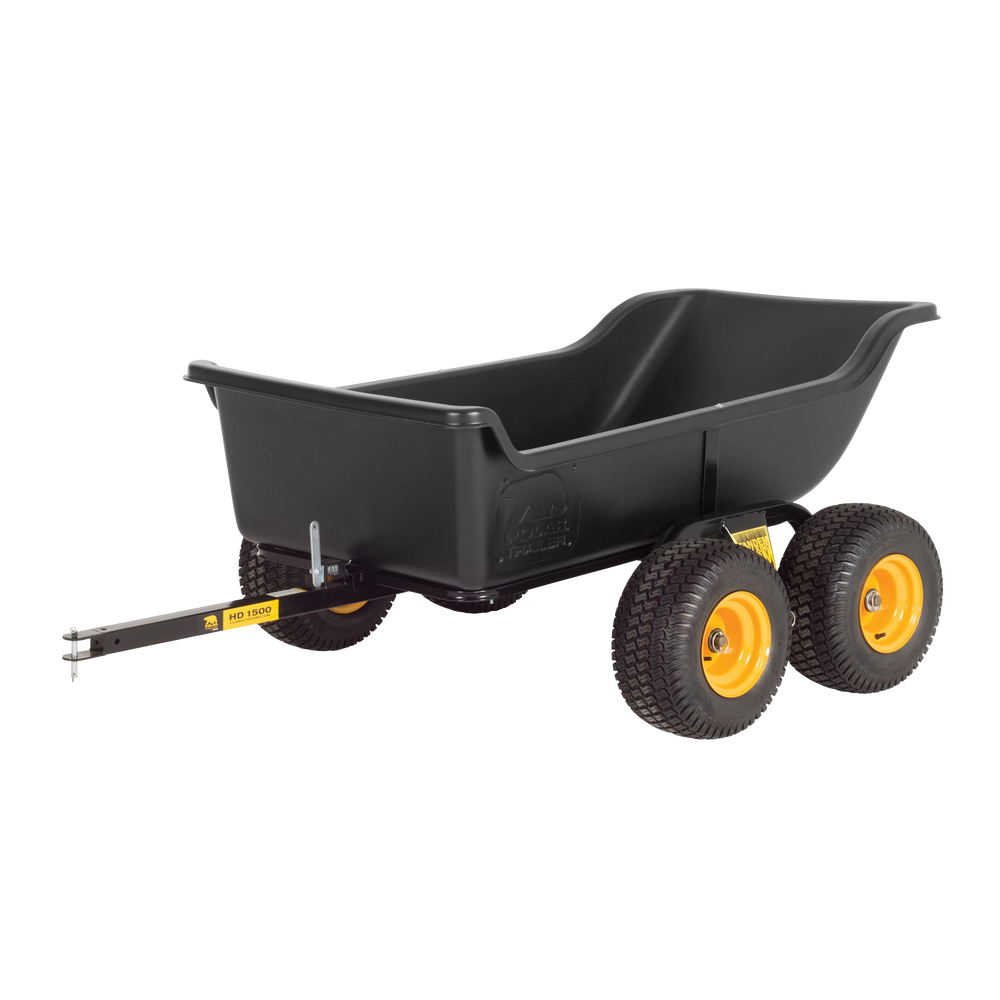 HD 1500TA TANDEM AXLE TRAILER 1500LB CAPACITY