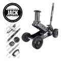 2 TON BIG WHEEL JACK ALUMINUM