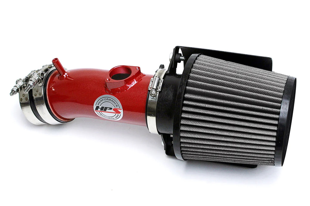 HPS Performance Performance Shortram Air Intake Kit 14-17 Mazda Mazda6 2.5L Skyactiv Includes Heat Shield Red