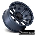 BR020 17X8.5 6X5.5 MTL-BLUE 25MM