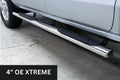 4 Inch OE Xtreme Series SideSteps Boards Only Polished Stainless Steel 1999-2026 Ford F-250/F-350 2020-2025 Jeep Gladiator Go Rhino