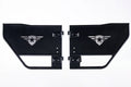 18C WRANGLER JL/JLU MISSION DOORS REAR PAIRS BLACK