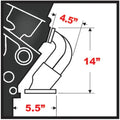 HEDMAN MOPAR CAR HEADER-UNCOATED