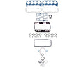 Fel-Pro Chevrolet K3500 260-1932 Engine Gasket Set