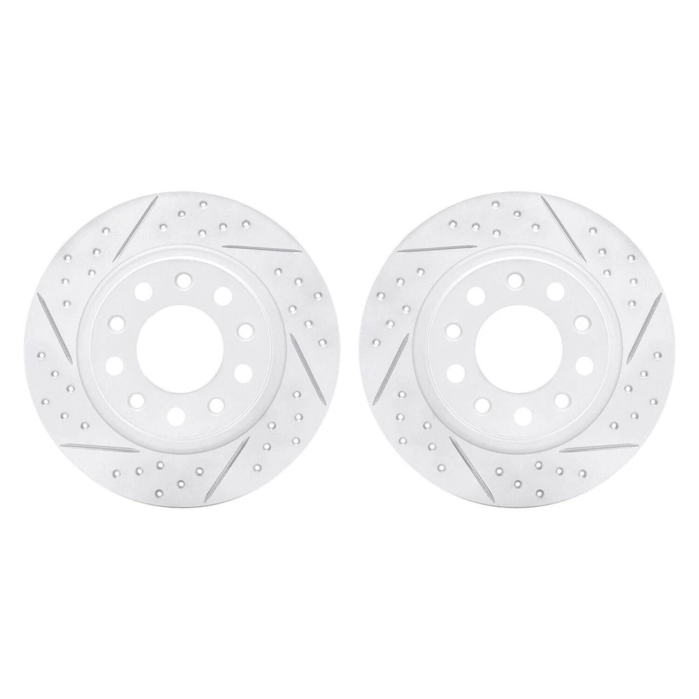 R1 Concepts Brake Rotor- Carbon D/S Fits Dodge Dart