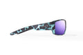 VEGA BLUE MIRROR GLASS BLACK MATTE