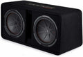 CompVR 12 (30cm) dual subwoofers in vented box 2-ohm RoHS Compliant
