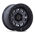 BR023 17X9 5X5.0 M-GNMTL M-BLK -12MM