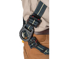 BLUE ARMOR ARC FLASH STANDARD HARNESS PASS THROUGH LEGS S BLACK YELLOW