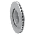 R1 10-12 Land Rover Range Rover Front Right Drilled & Slotted Silver Brake Rotor