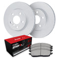 R1 Concepts Brake Rotor- Carbon Coated with Optimum Oe Pads