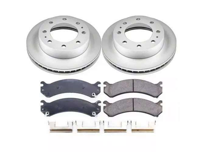 Power Stop 02-04 Chevrolet Avalanche 2500 Front Z17 Evolution Geomet Coated Brake Kit