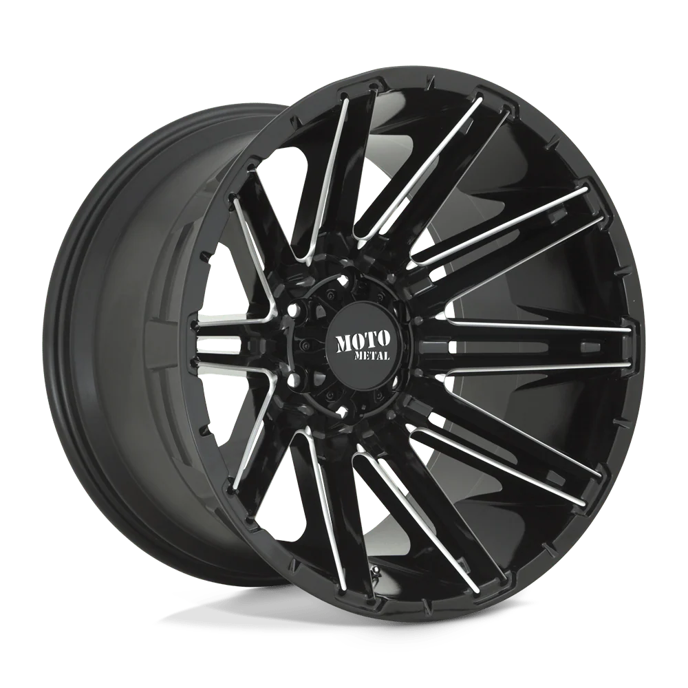 KRAKEN 20x10 5x139.70 GLOSS BLACK MILLED (18 mm)