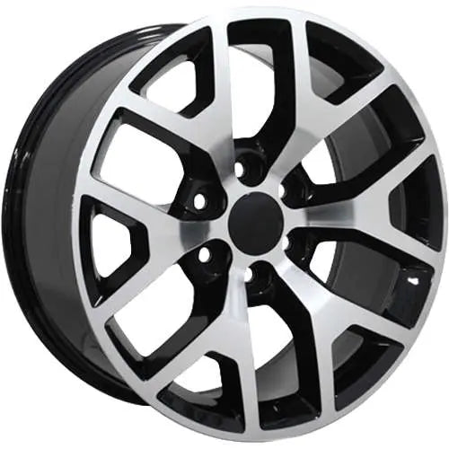 20 IN REPLICA WHEEL CV92 FITS GMC SIERRA RIM 20X9 MACHINED WHEEL