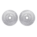 R1 Concepts Brake Rotor- D/S - Silver