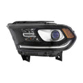 DG DURANGO 1415 HEADLIGHT ASSY(W/ DRL)(HALOGEN)(BLACK TRIM)