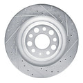 R1 Concepts Brake Rotor- D/S - Silver Fits Nissan Maxima