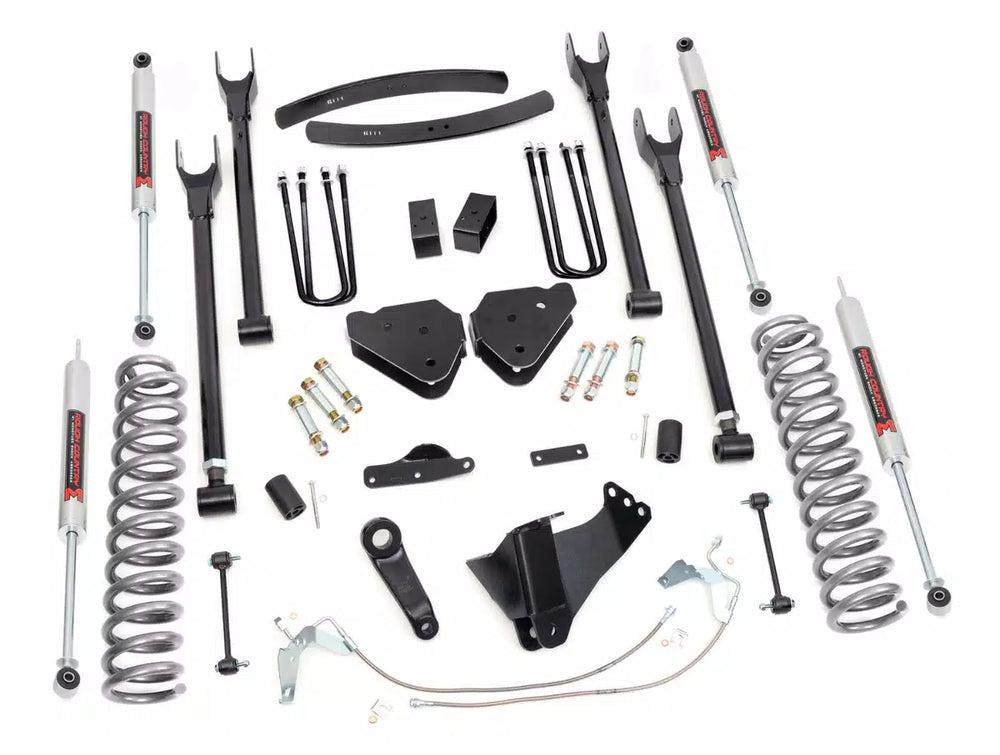 6 Inch Lift Kit Gas 4 Link M1 Ford F-250/F-350 Super Duty 4WD (08-10)