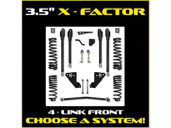 Rock Krawler 14-18 Ram 2500 HD 4x4 3.5in X Factor Suspension System