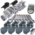 Eagle Chevy LT1 350 1Pc 3.750in Crank 6.000in H-Beam 11cc Dome 4.040in Pistons Rotating Assembly