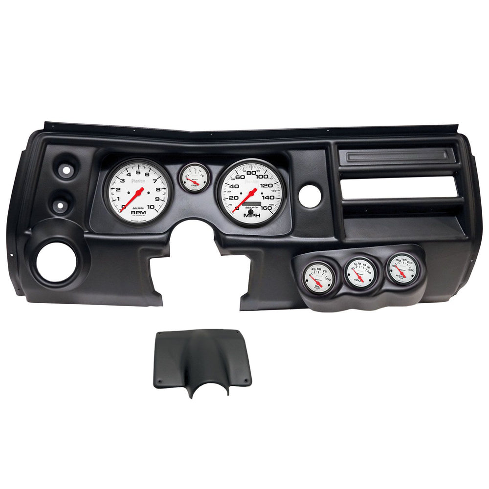 68 CHEVY CHEVELLE VENT 5IN X 2 & 21/16IN X 4 DIRECT FIT DASH KIT PHANTOM
