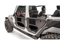 Jeep JL Front Half Tube Doors Bare; Gladiator JT Front Half Tube Doors Bare Steel
