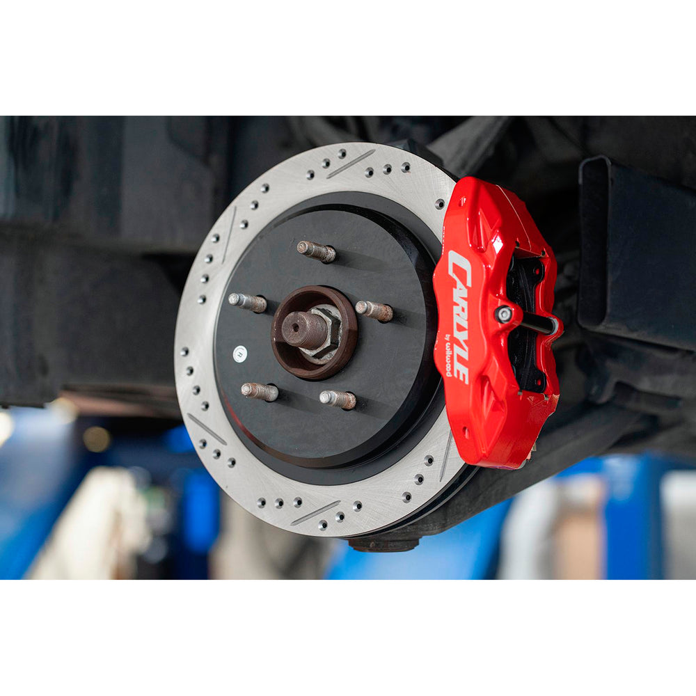 BMR Suspension red auto part