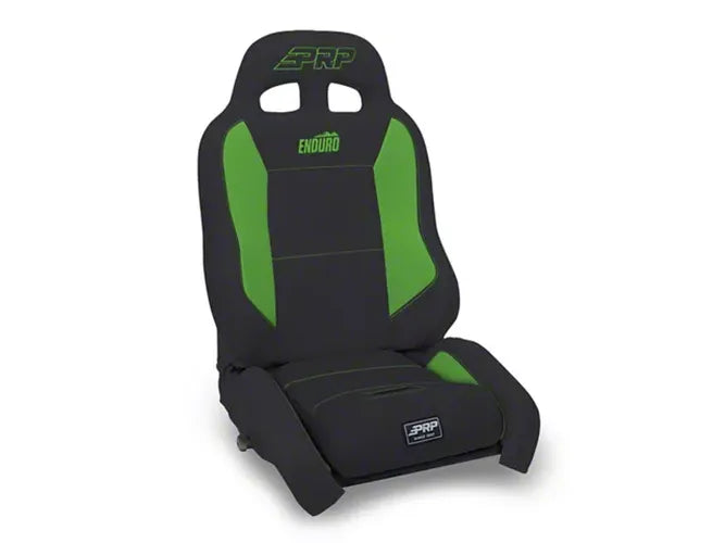 EnduroCrawl Reclining Suspension Seat Black Vinyl Driver