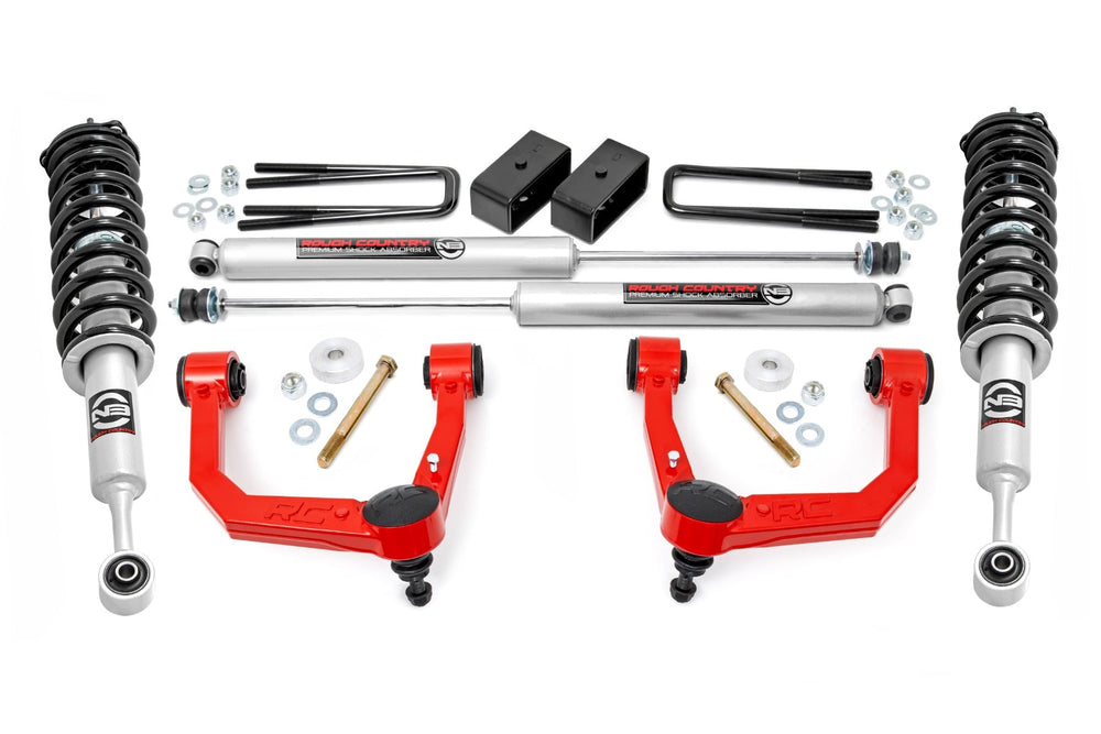3.5 Inch Lift Kit UCA M1 Struts Toyota Tacoma 4WD (2005-2023)