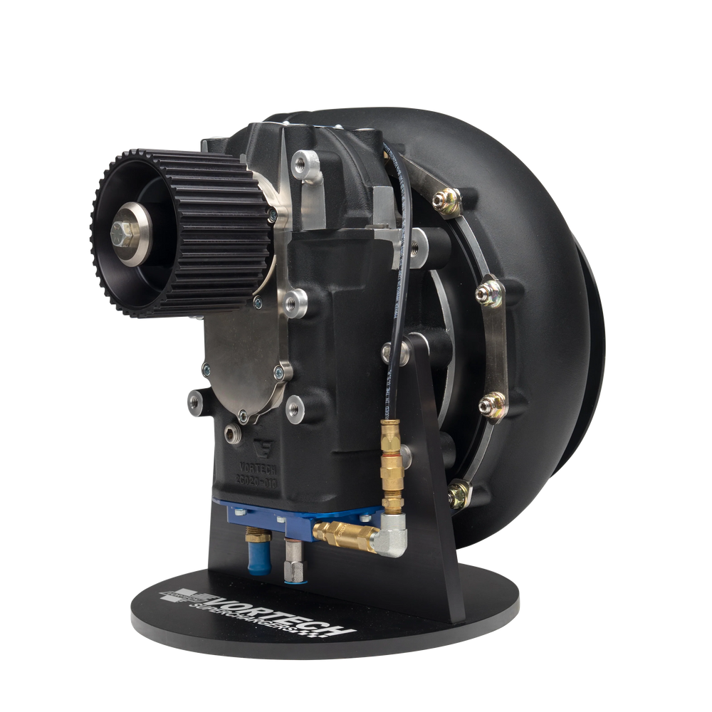 V-30 112A Straight Discharge CCW Rotation Black Finish